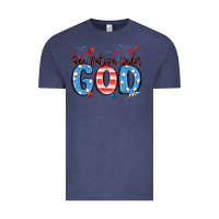 Vintage Denim one nation under god Vintage Tee - MaliasSmallBusiness