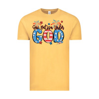 Vintage Mustard one nation under god Vintage Tee - MaliasSmallBusiness