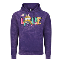 Cloud Purple love school bus Vintage Hoodie - MaliasSmallBusiness