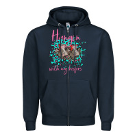 Navy Hangin With My Heifers Zipper Hoodie - Bettercallsaul