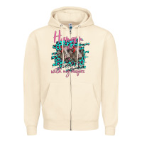 Sandshell Hangin With My Heifers Zipper Hoodie - Bettercallsaul