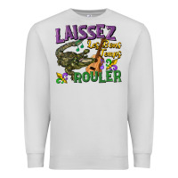 Dove Grey laissez les bons temps rouler Premium Sweatshirt - CowGirlArtShop