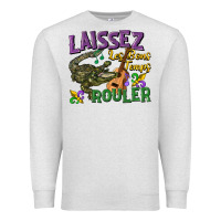 Oatmeal Heather laissez les bons temps rouler Premium Sweatshirt - CowGirlArtShop
