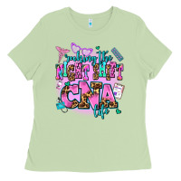 Matcha rocking the night shift cna life Ladies Tee - AdoDesignShop