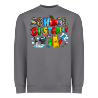 Storm school custodian Heavyweight Sweatshirt - NancyCooperArtShop