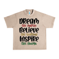 French Oak dream like martin believe like thurgood inspire li Urban Heavy Tee - MaliasSmallBusiness