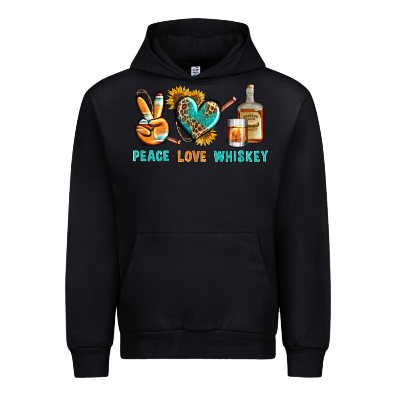 Peace Love Whiskey Urban Hoodie by BundleAndBundleShop | Teevron