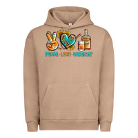 Pigment Burro Peace Love Whiskey Urban Hoodie - BundleAndBundleShop