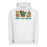 Pigment Lunar Rock Peace Love Whiskey Urban Hoodie - BundleAndBundleShop