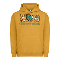 Pigment Peanut Butter Peace Love Whiskey Urban Hoodie - BundleAndBundleShop