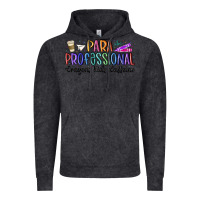Vintage Black paraprofessional Vintage Hoodie - MaliasSmallBusiness