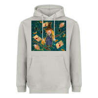 Moon Dust wizard boy with mouse Heavyweight Hoodie - TumblerDesignByShophia