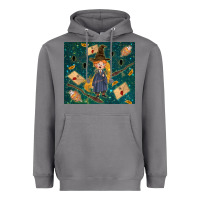 Storm wizard boy with mouse Heavyweight Hoodie - TumblerDesignByShophia
