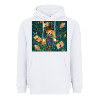 White wizard boy with mouse Heavyweight Hoodie - TumblerDesignByShophia