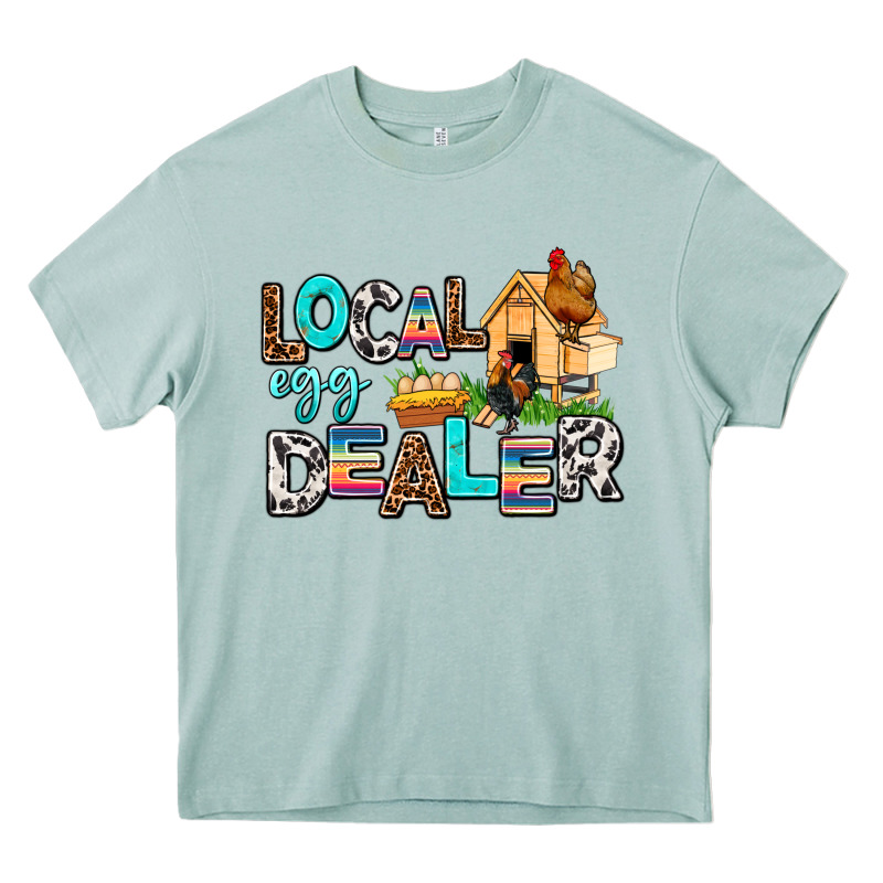 Local Egg Dealer Heavy Core Tee by AdoDesignShop | Teevron