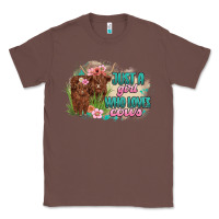 Chestnut just a girl who loves cows Classic Tee - MaliasSmallBusiness