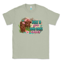 Matcha just a girl who loves cows Classic Tee - MaliasSmallBusiness