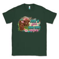 Sports Green just a girl who loves cows Classic Tee - MaliasSmallBusiness