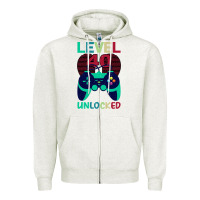 Oatmeal Heather Level 40 Unlocked Zipper Hoodie - Bettercallsaul