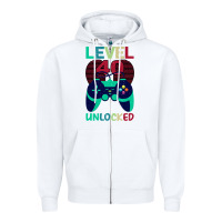 White Level 40 Unlocked Zipper Hoodie - Bettercallsaul