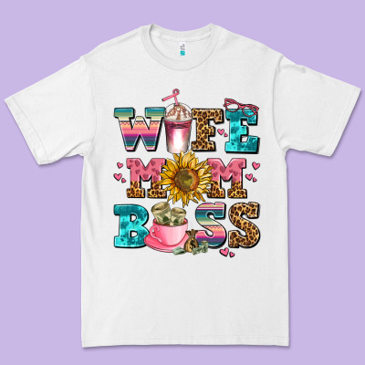 Wife Mom Boss Premium Tee Designed By Adodesignshop