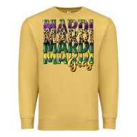 Antique Gold mardi gras Premium Sweatshirt - CowGirlArtShop