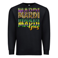 Black mardi gras Premium Sweatshirt - CowGirlArtShop
