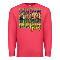 Cardinal mardi gras Premium Sweatshirt - CowGirlArtShop