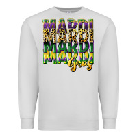 Dove Grey mardi gras Premium Sweatshirt - CowGirlArtShop