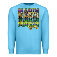 Ocean Blue mardi gras Premium Sweatshirt - CowGirlArtShop