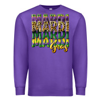 Purple mardi gras Premium Sweatshirt - CowGirlArtShop