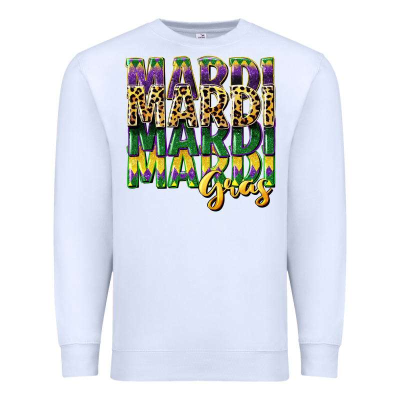 Mardi Gras Premium Sweatshirt by CowGirlArtShop | Teevron