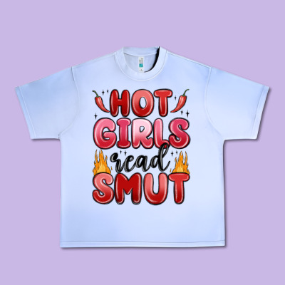 Hot Girls Read Smut Urban Heavy Tee Designed By Maliassmallbusiness