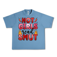 Pebble Blue hot girls read smut Urban Heavy Tee - MaliasSmallBusiness