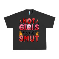 Pigment Black hot girls read smut Urban Heavy Tee - MaliasSmallBusiness