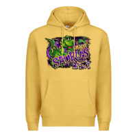 Antique Gold mardi saurus rex Premium Hoodie - CowGirlArtShop