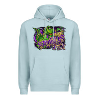 Blue Mist mardi saurus rex Premium Hoodie - CowGirlArtShop