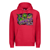 Cardinal mardi saurus rex Premium Hoodie - CowGirlArtShop