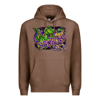 Chestnut mardi saurus rex Premium Hoodie - CowGirlArtShop
