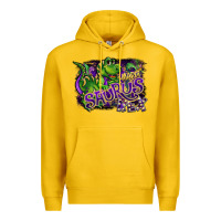 Lemon mardi saurus rex Premium Hoodie - CowGirlArtShop