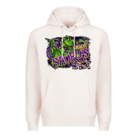 Pale Pink mardi saurus rex Premium Hoodie - CowGirlArtShop