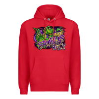 Red mardi saurus rex Premium Hoodie - CowGirlArtShop