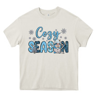 Cream cozy season gnome coffee Heavy Core Tee - JahusDesignShop