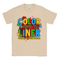Mushroom color outside the liner autism awareness Classic Tee - JahusDesignShop