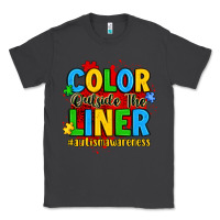 Smoke color outside the liner autism awareness Classic Tee - JahusDesignShop