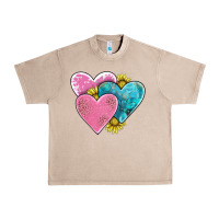 French Oak hearts Urban Heavy Tee - AdoDesignShop