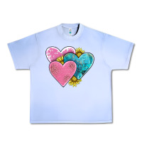 Grape Ice hearts Urban Heavy Tee - AdoDesignShop