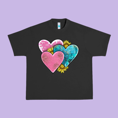 Hearts Urban Heavy Tee Designed By Adodesignshop