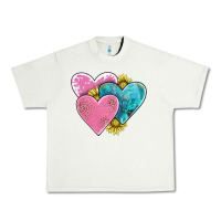 Pistachio hearts Urban Heavy Tee - AdoDesignShop