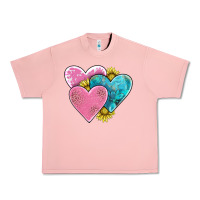 Salmon hearts Urban Heavy Tee - AdoDesignShop